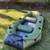 Inflatable Raft w/ Trolling Motor and mount, Battery, and charger 2 thumbnail