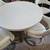 White and chrome dining set 6 thumbnail
