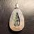 Kambaba Crocodile Skin Jasper Pendant in Silver Setting 3 thumbnail