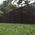 Louvered Screen Metal Fence Panels (6'Hx6'W) Black, White or Brown 13 thumbnail