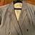 BIG AND LARGE PRIMO Gray Stripe  Double Breasted 3 Piece Suit 7 thumbnail