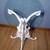 Vintage Woodard Trianon Table Hollywood Regency Cast Aluminum 8 thumbnail