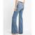 NEW Express women's size 4R mid rise horsebit flare bell bottom jeans 2 thumbnail