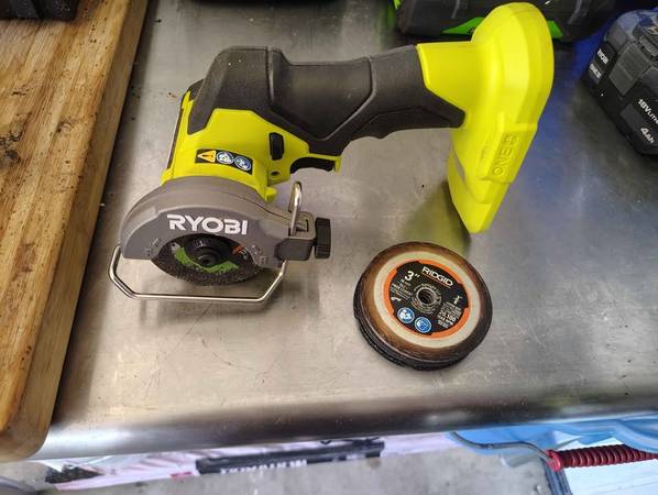 Brushless Ryobi cut off tool  [$129  in the store] 1