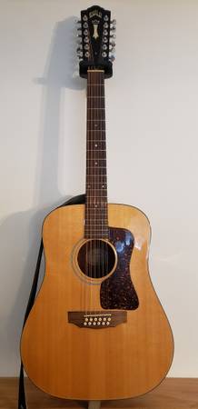 Guild D25-12 Nat w/HSC 1