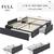 Full Size Platform Bed Frame with 3 Storage Drawers, Fabric Up 6 thumbnail