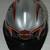 Harley Davidson Silver And Black Hard Hat With Flames Motorcycle H3 4 thumbnail
