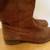 STEVE MADDEN TALL BROWN DISTRESSED LEATHER BOOTS Sz 7 7.5 4 thumbnail