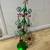 Small Metal Christmas Tree With Ornaments 19” Tall 1 thumbnail