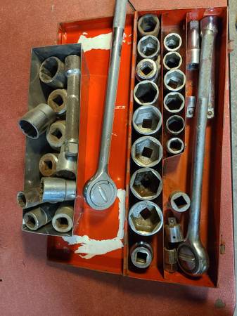 Heavy duty 3/4" drive socket set truck/tractor 1