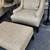 Pair of Club chairs with ottomans 2 thumbnail