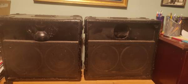 Pair of JBL 4612B's Cabaret speakers 1