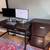 Crate & Barrel Home Office Desk Set + Matching File Cabinets + office Chair 15 thumbnail