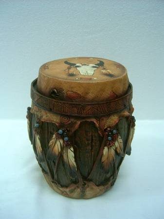 SOUTHWEST, WESTERN DECORATIVE VASE/POT 1