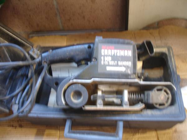 Sears, Craftsman belt sander 3" x 21" 1