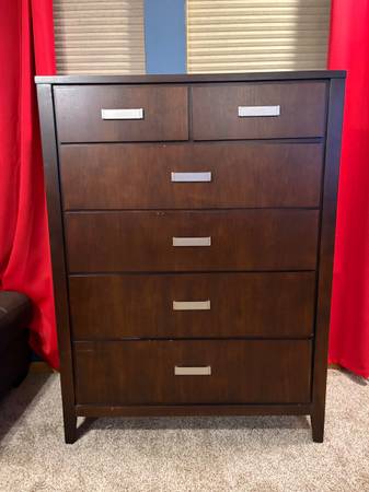 Tall Dresser & Matching Night Stand 1