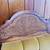 Vintage Victorian Style Avocado Velvet Tufted High Back Armchair 5 thumbnail