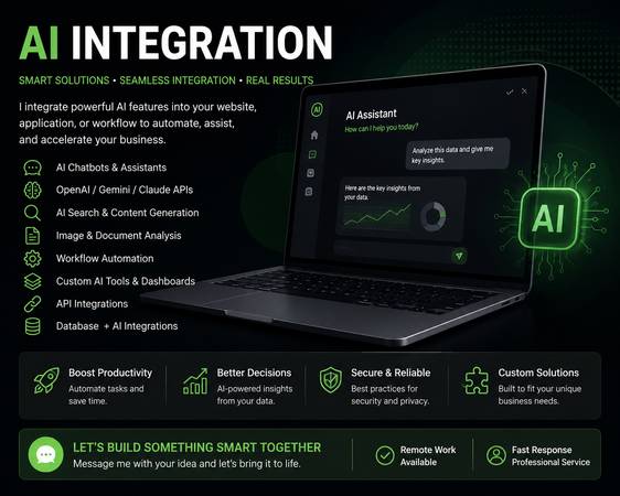 AI Integration & Automation Developer 1