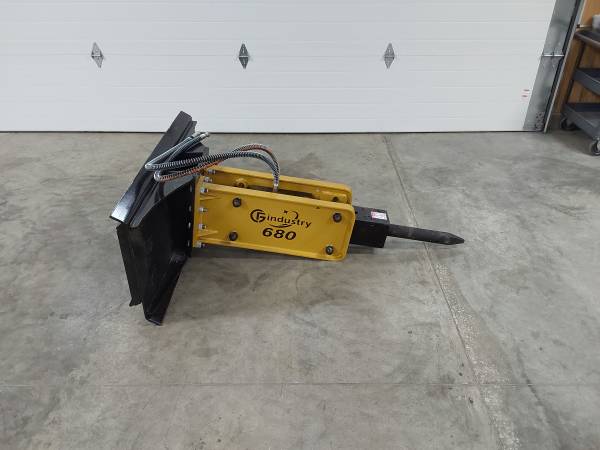 Skid steer concrete breaker 1