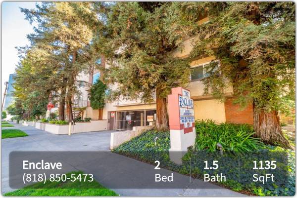 $2,505 / 2br - 1135ft2 - Quiet neighborhood and incredible amenities! 2 bed / 1.5 bath! (Studio City)63998153401986121
