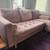 Performance velvet sofa with interchangeable chaise 3 thumbnail