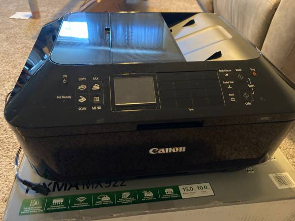 Canon Pixma MX922 Printer 1