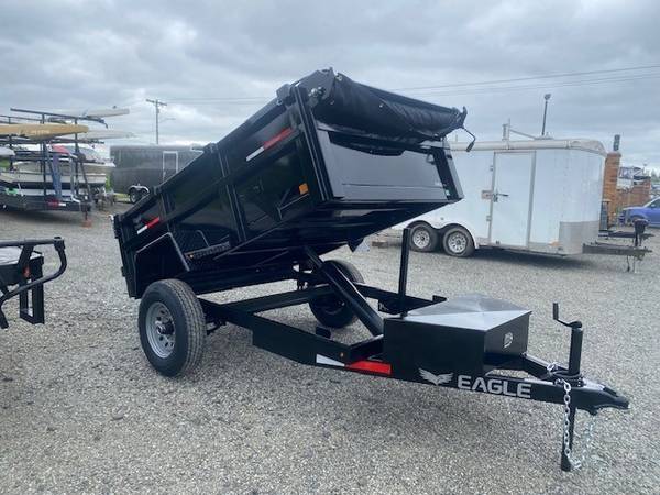 5X8 DUMP TRAILER 5K - $7,099 (Everett-Signal Trailer Service)63471256689537120