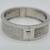 Roberto Coin Rock & S Bangle 18K White Gold W/ Diamonds 9 thumbnail