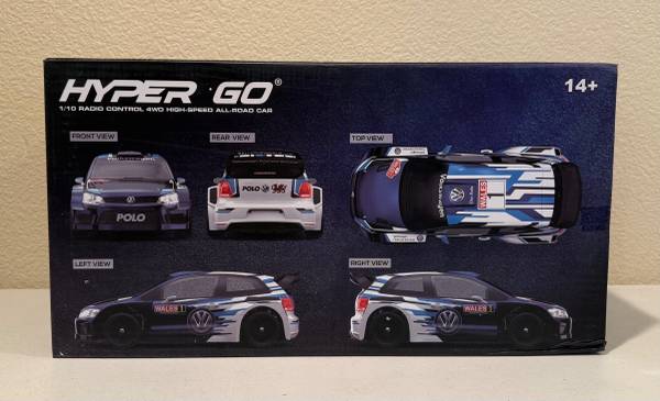 New MJX Hyper Go RC 1/10 Volkswagen Polo R WRC 2015 2s and 3s