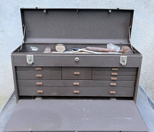 4 x Kennedy Tool Boxes: Machinist's Mechanic's Tool Chest, Cantilever 1