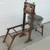 1896 Antique Wood WRINGER WASHER Folding Double Bench Anchor Brand 15 thumbnail