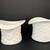 Pair of Fenton White Daisy and Button Milkglass Top Hats 3 thumbnail