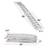 ATV UTV Motorcycle Lawn Mower Aluminum Folding Arched Loading Ramp 2 thumbnail