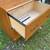 Oak style filing cabinet. 2 thumbnail