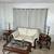 Glass & Wood Coffee Table Set Of 3 3 thumbnail
