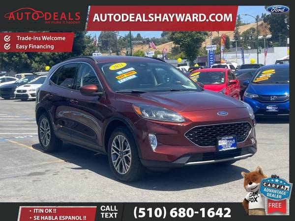 2021 Ford Escape SEL Sport Utility 4D 4 D 4-D - $18.999 (Auto Deals)63469636544771122