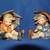 Umbrella boy and Umbrella girl hummel - 8" 2 thumbnail