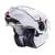 Caberg Duke II white Modular Flip Up motorcycle helmet Made in Italy 3 thumbnail