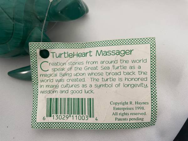 Green Turtle Hand Held Back Massagers 1