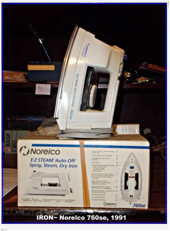 IRON~Norelco E-Z Steam {Vintage} Like New 1