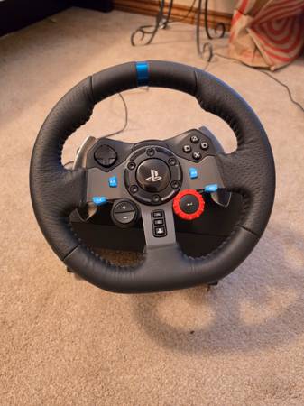 Logitech G29 SE Driving Force Racing Wheel Floor Pedals Shifter PS5, P 1