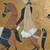 Large Painting of a Royal Arabian Falconer on Horseback. 1930-50. 8 thumbnail