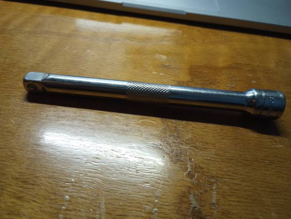 3/8" ratchet extension 6" long 1
