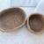 Hand woven baskets one oval 8Wx11Dx2H inches  and one  round 8Dx2H inches 2 thumbnail