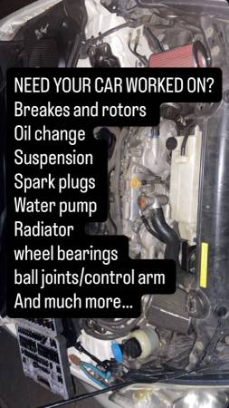 Mobile Mechanic Available For Hire 1
