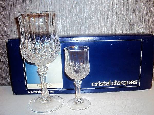 Cristal D’Arques Wine Glasses – 2 sets of 6 1
