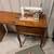 Vintage sewing machine in cabinet 3 thumbnail