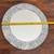 Silver-Colored Set of 3 Beautiful Hanging Mirrors 2 thumbnail
