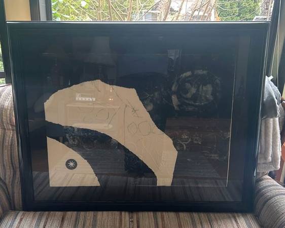 Ad Listing: Unique Mixed Media Artwork by Clavé 1