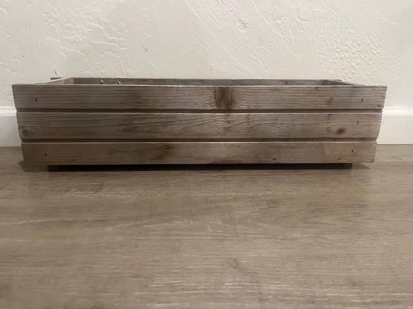 Wooden Planter Box 1